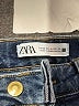 Zara Hearts Blue Jeans Size 4 - photo 4