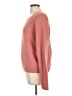 Max Mara Solid Pink Pullover Sweater Size L (estimated) - photo 5