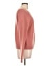 Max Mara Solid Pink Pullover Sweater Size L (estimated) - photo 4