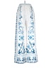 Unbranded Print White Casual Pants Size 2 (estimated) - photo 2