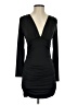 Unbranded Solid Black Cocktail Dress Size S - photo 1