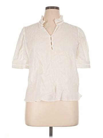 FRAME Short Sleeve Henley (view 1)