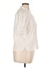FRAME 100% Cotton Ivory Short Sleeve Henley Size XL - photo 4