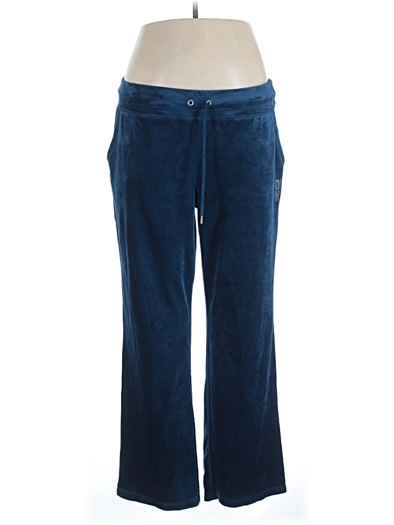 Pre-owned Dkny Sport Casual Pants In Blue