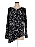 Christopher & Banks Black Long Sleeve Blouse Size L - photo 1