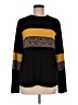Shein 100% Polyester Black Long Sleeve T-Shirt Size M - photo 1