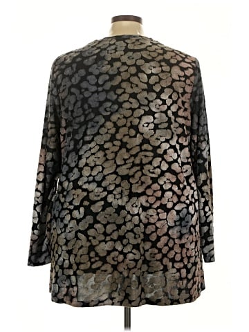 LOGO by Lori Goldstein Long Sleeve Blouse (view 2)