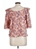 Cleobella Orange 3/4 Sleeve Blouse Size L - photo 2
