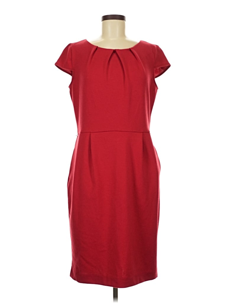 Pre-owned Dana Buchman Casual Dress In Red