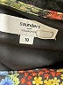 Saunders Collective 100% Polyester Print Brown Cocktail Dress Size 10 - photo 7