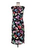 ETRO 100% Polyester Paisley Black Casual Dress Size 50 - photo 1