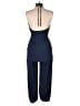 Ambiance Apparel Solid Blue Jumpsuit Size L (estimated) - photo 2