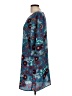 Bebop 100% Polyester Paisley Teal Casual Dress Size L - photo 5