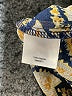 a.n.a. A New Approach 100% Polyester Print Blue Gold Sleeveless Blouse Size L - photo 8