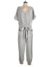 American Eagle Outfitters Houndstooth Gray Jumpsuit Size L (tall) - photo 1