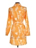 Assorted Brands 100% Polyester Orange Casual Dress Size L - photo 2