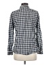Gap 100% Cotton Checkered-gingham Blue Long Sleeve Button-Down Shirt Size M - photo 2