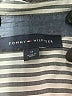 Tommy Hilfiger Stripes Silver Long Sleeve Blouse Size M - photo 7
