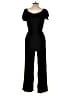 Charles Henry Solid Black Jumpsuit Size L (petite) - photo 2