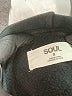 Soul 100% Cotton Black Pullover Hoodie Size S - photo 7