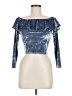 Acemi Blue 3/4 Sleeve Top Size M - photo 1