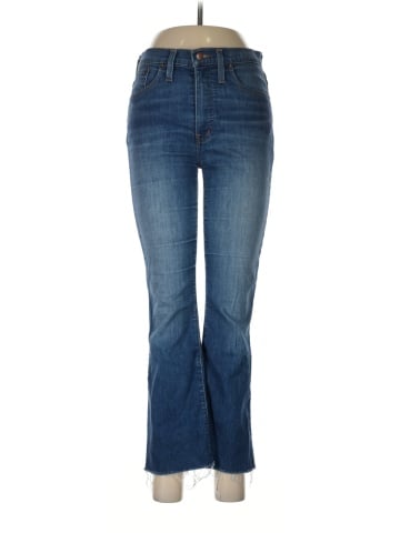 Madewell Tall Cali Demi-Boot Jeans in Marco Wash (view 1)