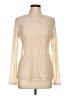 BCBGMAXAZRIA Ivory Long Sleeve Top Size L - photo 1