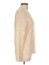 BCBGMAXAZRIA Ivory Long Sleeve Top Size L - photo 4