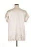 Eileen Fisher Metallic Ivory Blouse Size XL - photo 2