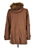 Cole Haan Brown Wool Coat Size 10 - photo 2
