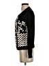 Sophyline 100% Acrylic Chevron-herringbone Black Pullover Sweater Size S - photo 5