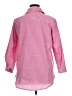 Unbranded 100% Polyester Checkered-gingham Pink 3/4 Sleeve Blouse Size 1X - photo 2