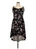 No Boundaries Floral Black Casual Dress Size XL - photo 1