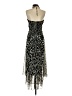 Metro 22 100% Polyester Animal Print Black Cocktail Dress Size S - photo 2