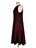 Chadwicks Argyle Burgundy Cocktail Dress Size L - photo 5