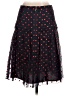 Tory Burch 100% Silk Polka Dots Red Silk Skirt Size 2 - photo 2