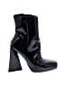 Fashion Nova Black Ankle Boots Size 6 1/2 - photo 1