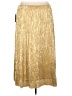 Joan Rivers 100% Polyester Metallic Gold Formal Skirt Size XL - photo 2