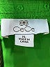 CeCe 100% Polyester Green Sleeveless Blouse Size XL - photo 7