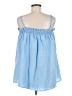 Glam Blue Sleeveless Blouse Size M - photo 2