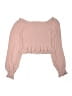 Aqua 100% Polyester Pink Long Sleeve Blouse Size 14 - photo 2