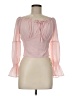 Assorted Brands Pink Long Sleeve Blouse Size M - photo 1