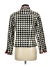 3 Sisters 100% Cotton Houndstooth Ivory Jacket Size M - photo 2