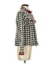 3 Sisters 100% Cotton Houndstooth Ivory Jacket Size M - photo 4