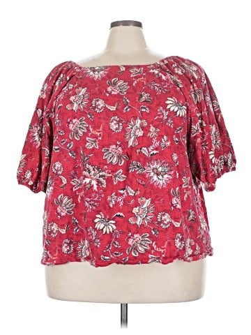 Maurices Short Sleeve Blouse (view 1)