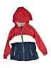 Baby Gap 100% Polyester Color Block Red Windbreaker Size 3 - photo 1