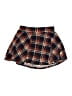 DJT Plaid Red Casual Skirt Size L - photo 1