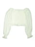 Aqua 100% Polyester Ivory Long Sleeve Blouse Size XL (youth) - photo 2