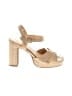 Anne Klein Gold Sandals Size 9 - photo 1