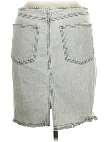 Zara Denim Skirt (view 2)